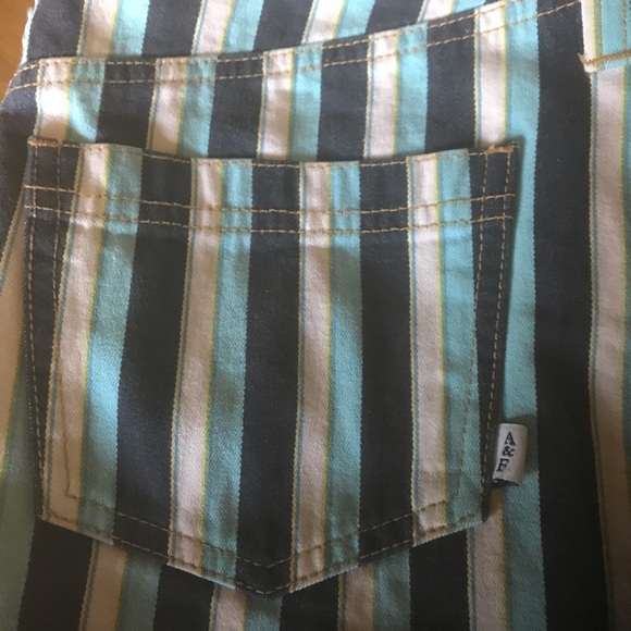 Abercrombie & Fitch - Lady denim striped skirt, Size: 0 - Picture 6 of 8